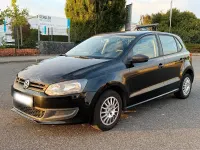 Gebraucht VW Polo Trendline 60 PS (44 kW) 2011 Schwarz Kleinwagen