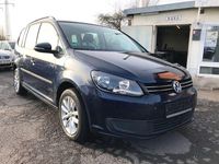 Gebraucht VW Touran Trendline 105 PS (77 kW) 2010 Blau Van / Kleinbus