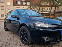 Gebraucht VW Golf VI 122 PS (89 kW) 2010 Schwarz Kleinwagen