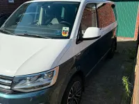Gebraucht VW Multivan Highline 150 PS (110 kW) 2017 Weiß Van / Kleinbus