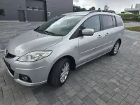 Gebraucht Mazda 5 Active 145 PS (106 kW) 2010 Satinsilber metallic Van / Kleinbus