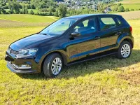 Gebraucht VW Polo 90 PS (66 kW) 2015 Schwarz Kleinwagen