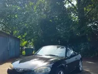 Gebraucht Mazda MX5 150 PS (110 kW) 2001 Schwarz Cabrio
