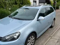 Gebraucht VW Golf VI Exclusive 105 PS (77 kW) 2009 Blau Kleinwagen
