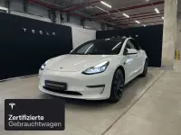 Usado Tesla Model 3 Performance 377 kW (513 CV) 2022 Blanco Berlina