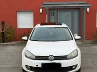 Gebraucht VW Golf VI 110 PS (80 kW) 2009 Weiß Kleinwagen