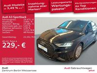 Gebraucht Audi A3 S-Line 116 PS (85 kW) 2021 Schwarz Limousine