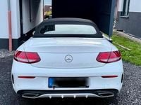 Gebraucht Mercedes C220 AMG line 170 PS (125 kW) 2018 Weiß Cabrio