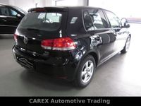 Gebraucht VW Golf VI 105 PS (77 kW) 2009 Schwarz metallic Kleinwagen