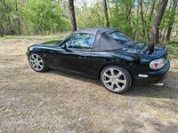 Usata Mazda MX5 140 CV (102 kW) 1999 Nero Cabrio