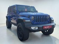 Gebraucht Jeep Wrangler Sahara 200 PS (147 kW) 2021 Blau SUV