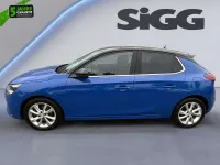 Gebraucht Opel Corsa Elegance 101 PS (74 kW) 2023 Perl blau/voltaik blau Kleinwagen