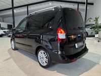 Gebraucht Ford Tourneo Courier Titanium 101 PS (74 kW) 2020 Schwarz Van / Kleinbus