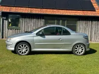 Gebraucht Peugeot 206 CC 110 PS (80 kW) 2006 Silber Cabrio