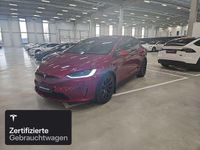 Gebraucht Tesla Model X Long Range AWD 492 kW (669 PS) 2025 Rot SUV