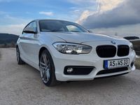 Gebraucht BMW 116 Advantage 109 PS (80 kW) 2015 Weiß Kleinwagen
