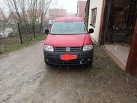 Gebraucht VW Caddy Maxi 105 PS (77 kW) 2009 Rot Van / Kleinbus
