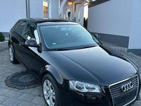 Gebraucht Audi A3 S-Line 125 PS (91 kW) 2009 Schwarz Kleinwagen