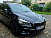 Gebraucht BMW 218 Gran Tourer Advantage 150 PS (110 kW) 2017 Schwarz Van / Kleinbus