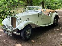 Używany MG TD 54 KM (39 kW) 1953 Biały Kabriolet