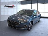 Gebraucht Ford Focus Titanium 155 PS (114 kW) 2022 Chromablau (blau) Limousine
