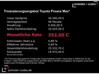 Gebraucht Toyota Proace H2 140 PS (102 kW) 2024 Weiß Van / Kleinbus