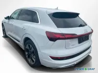 Gebraucht Audi e-tron S-Line 300 kW (408 PS) 2023 Gletscherweiß SUV