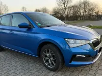 Gebraucht Skoda Scala Ambition 116 PS (85 kW) 2020 Blau Kleinwagen