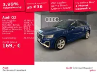 Gebraucht Audi Q2 S-Line 116 PS (85 kW) 2025 Ascariblau metallic SUV