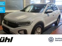 Gebraucht VW T-Roc Life 110 PS (80 kW) 2023 Weiß SUV