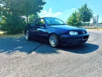 Gebraucht VW Golf Cabriolet 75 PS (55 kW) 1998 Blau Cabrio