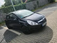 Gebraucht Opel Corsa 60 PS (44 kW) 2009 Schwarz Kleinwagen