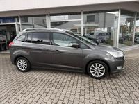 Gebraucht Ford Grand C-Max Titanium 125 PS (91 kW) 2018 Grau Van / Kleinbus