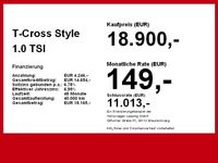 gebraucht VW T-Cross - Style 1.0 TSI ACC QI Licht&Sicht