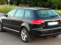 Gebraucht Audi A3 Sportback S-Line 160 PS (117 kW) 2008 Schwarz Kleinwagen