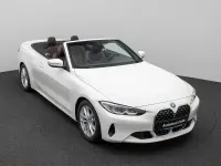 Gebraucht BMW 420 Cabriolet Sport Line 184 PS (135 kW) 2022 Alpinweiß uni 300braun Cabrio