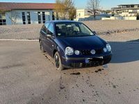 Gebraucht VW Polo Basis 64 PS (47 kW) 2004 Blau Kleinwagen