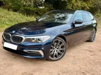 Gebraucht BMW 530 Luxury Line 252 PS (185 kW) 2018 Blau Kombi