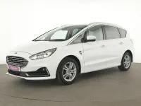 Gebraucht Ford S-MAX Titanium 150 PS (110 kW) 2021 Weiß Van / Kleinbus