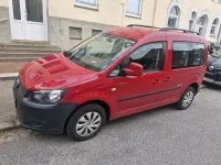 Usata VW Caddy 2013 Rosso Monovolume