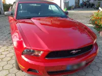 Gebraucht Ford Mustang 213 PS (156 kW) 2009 Rot Cabrio