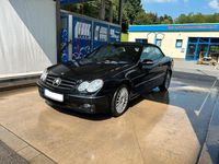 Gebraucht Mercedes CLK200 184 PS (135 kW) 2009 Schwarz Cabrio