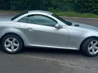 Gebraucht Mercedes SLK200 163 PS (119 kW) 2005 Silber Cabrio