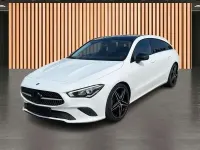 Gebraucht Mercedes CLA200 Night 163 PS (119 kW) 2021 Silber Coupé