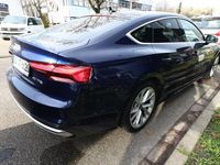 Gebraucht Audi A5 Sportback Advanced Plus 204 PS (150 kW) 2021 Navarrablau metallic Kleinwagen