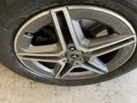 Gebraucht Mercedes GLE350 AMG line 333 PS (244 kW) 2021 Schwarz  unilack SUV