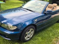 Gebraucht BMW 318 Cabriolet 143 PS (105 kW) 2003 Blau Cabrio