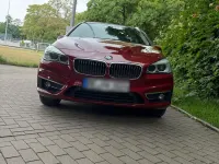 Gebraucht BMW 220 Gran Tourer Luxury Line 190 PS (139 kW) 2016 Rot Van / Kleinbus