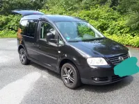 Gebraucht VW Caddy Life 105 PS (77 kW) 2006 Schwarz Van / Kleinbus