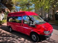 Second-hand Ford Transit 101 CP (74 kW) 2004 Roșu Monovolum